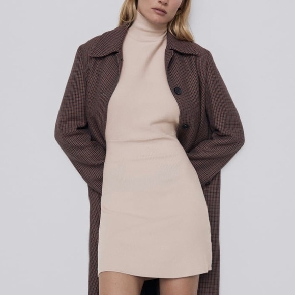 Zara Knit Mini Dress Size S - Picture 1 of 9
